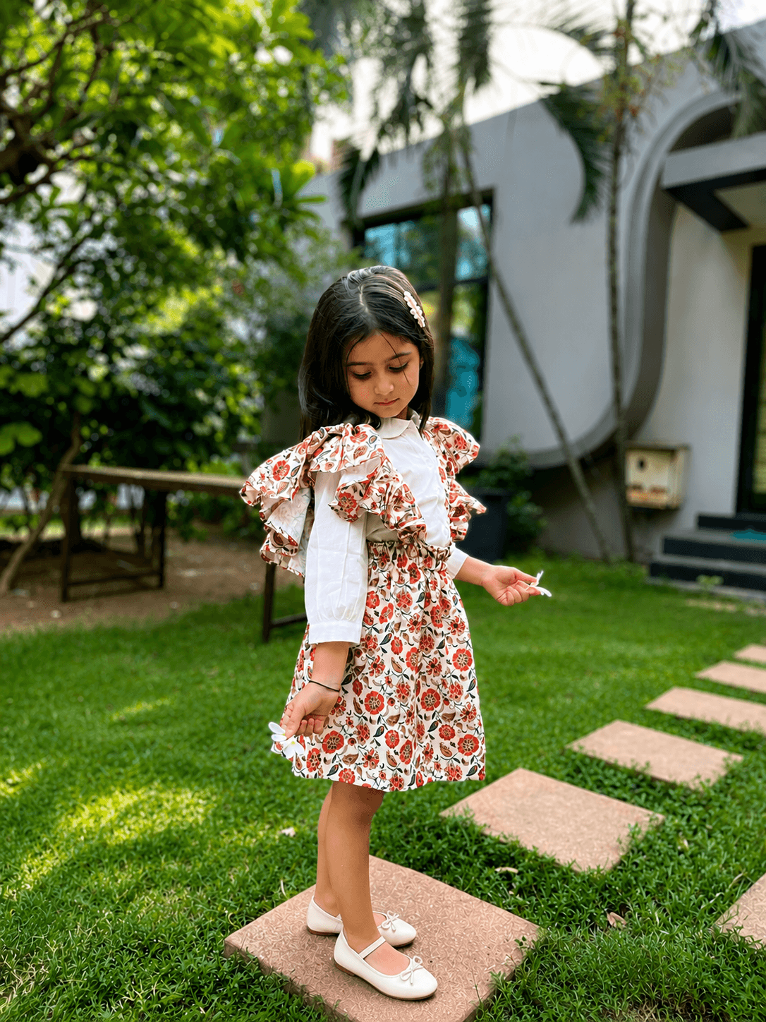 Totli Tales lookbook — child in Totli clothing