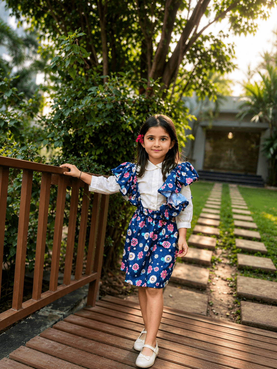 Totli Tales lookbook — child in Totli clothing
