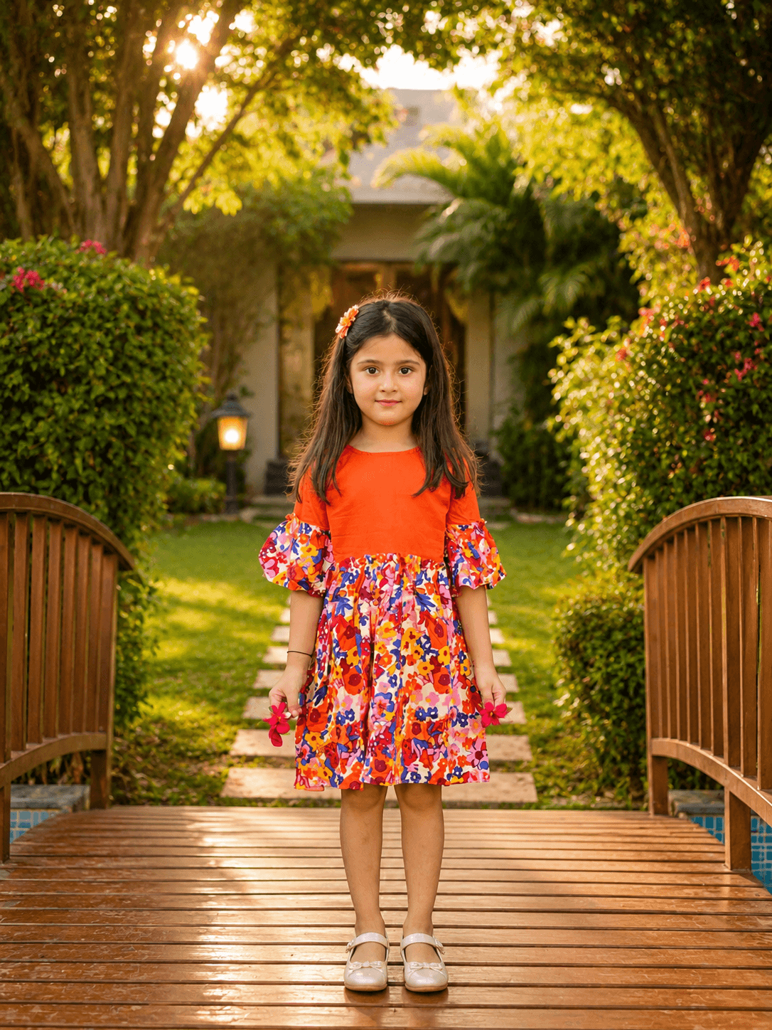Totli Tales look — standing portrait